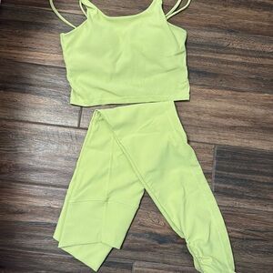 WILO Lime Activewear Set